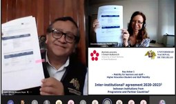 Byla podepsána Institucionální dohoda mezi Jihočeskou univerzitou a Univerzitou v Trujillu v Peru